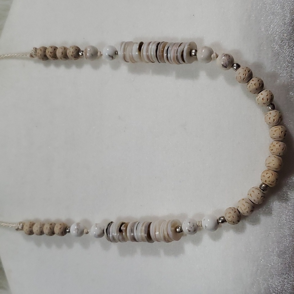 J.Jill Very Cute Beach Gems Single-Strand Necklace